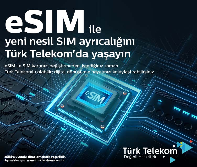 Türk Telekom: "E-sim"